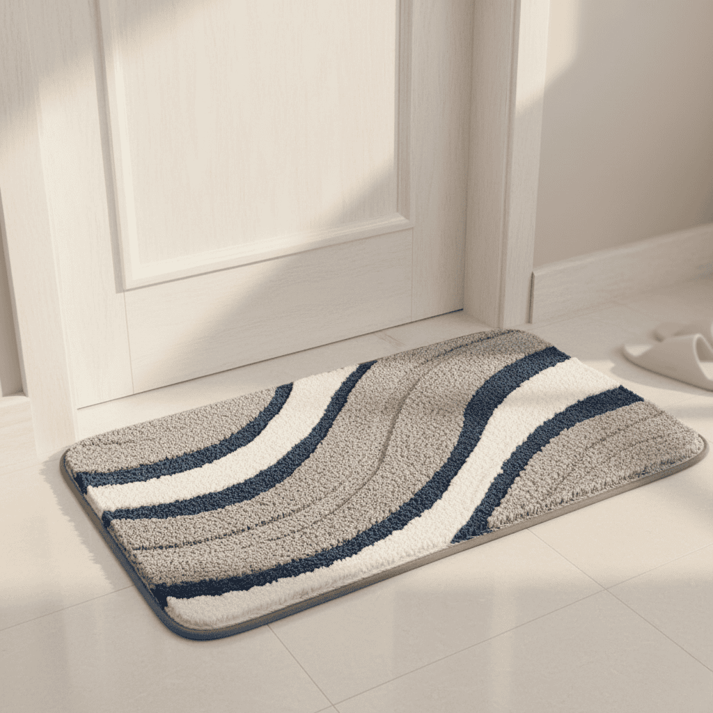 ECOFLOOR – Rutschfeste Bio-Badematte für luxuriösen Badezimmerkomfort 6