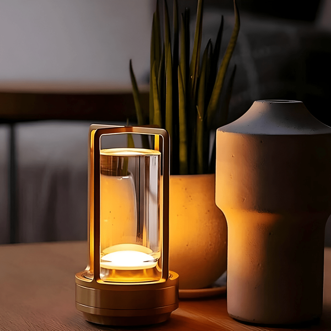 ELEGANTLIGHT – Tragbare Tischlampe mit wasserdichter und dimmbarer Beleuchtung 1