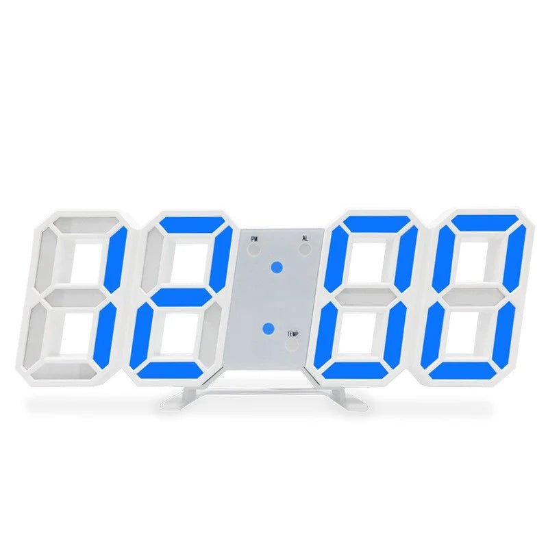 EONWAVE – Leuchtende 3D-Digitaluhr mit Sprachsteuerung und lautlosem Alarm 7