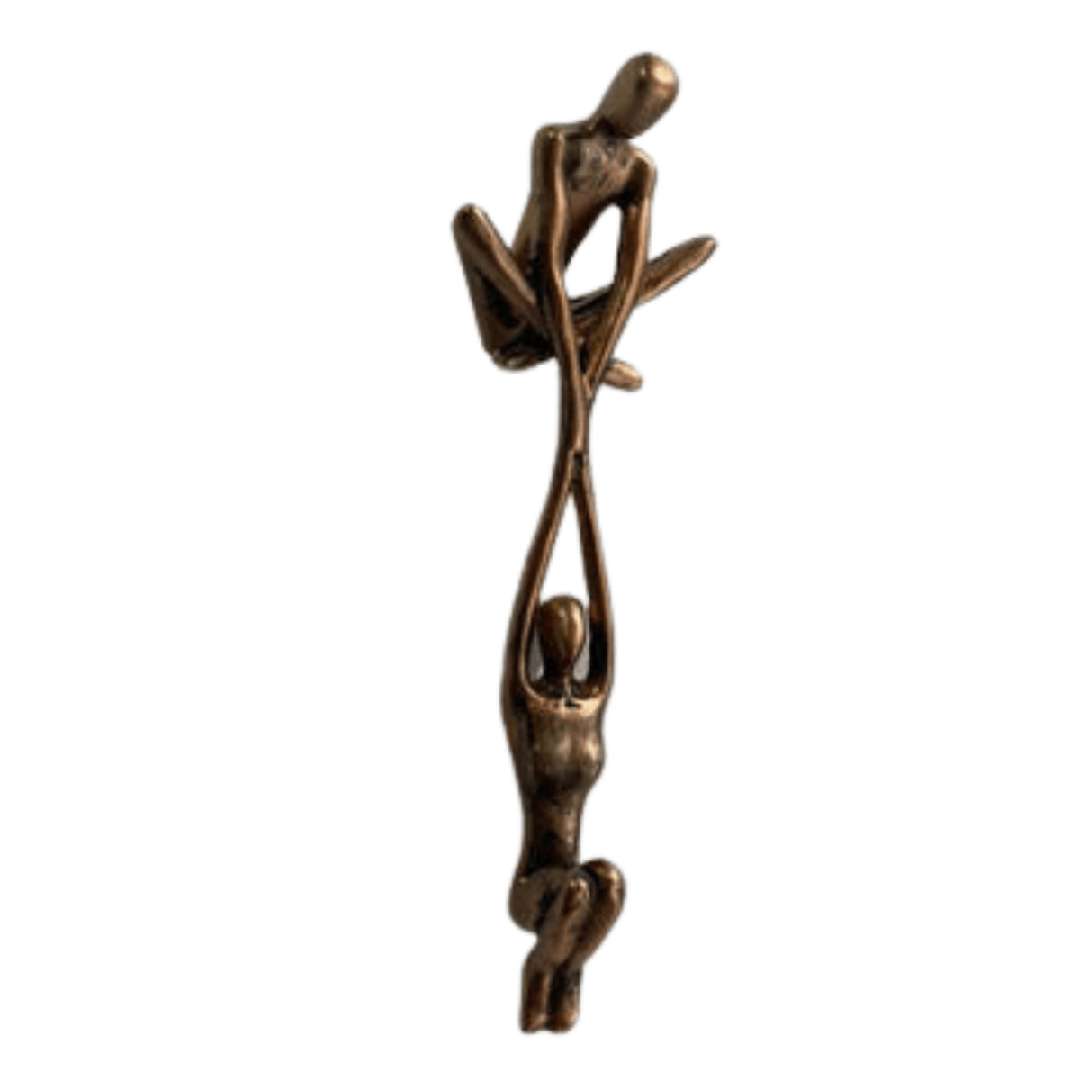 Ewigkeit Skulptur – Dekorative Harzskulptur für Liebe und Gleichgewicht