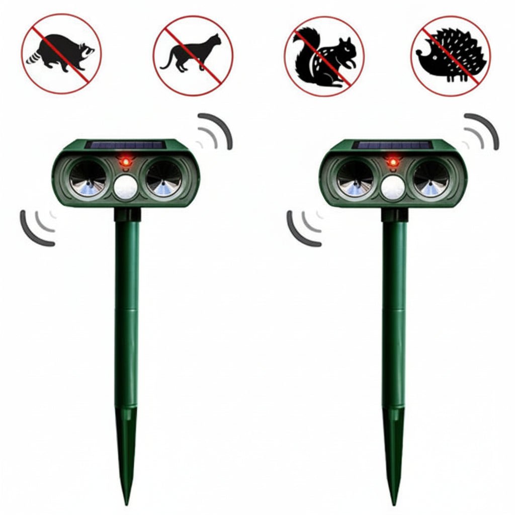 EcoGuard - Solarbetriebener Wildtiervertreiber mit Bewegungsaktivierung 2