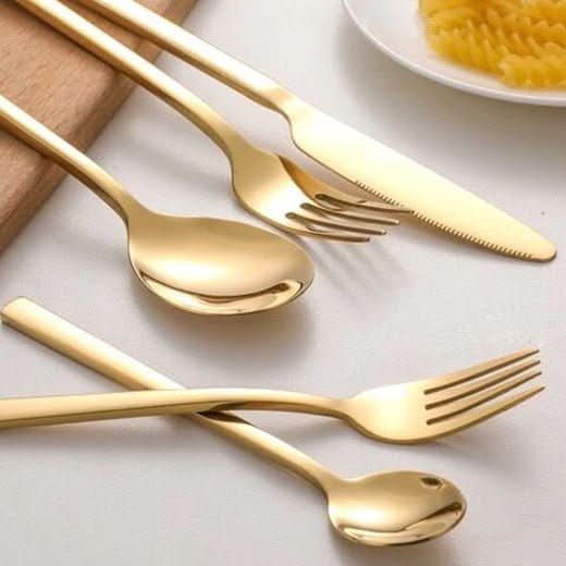 EleganzSchnitt – 30-teiliges Edelstahl Besteckset Für 6 Personen