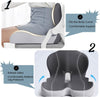 ErgoKomfort Polster – Ergonomisches Gedächtnisschaum Sitzkissen