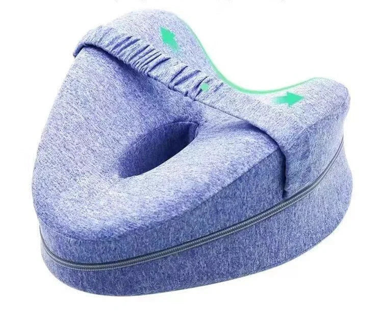 Orthopädisches Kniekissen für Seitenschläfer – Ergonomisches Beinkissen mit Memory-Schaum für besseren Schlaf