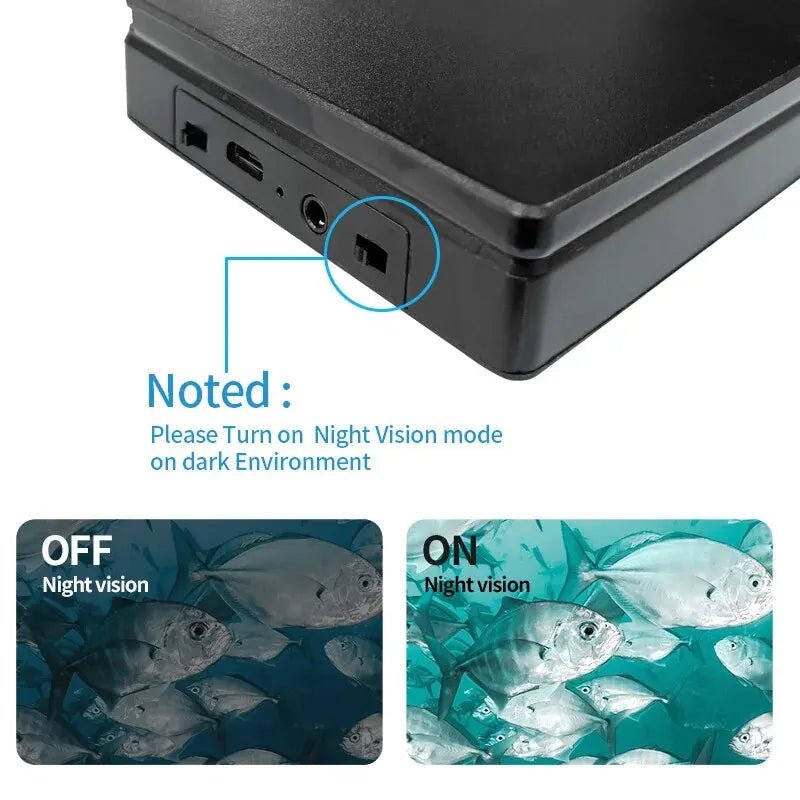 FISHVISION – Unterwasser-Angelkamera 1080P HD für Eisfischen & Bootsangeln 4