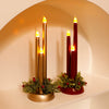 FLAMINIX – Flammenlose LED-Weihnachtskerzen mit realistischem Flackerlicht 6