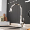 FLEXFLOW Küche Armatur – Edelstahl Küchenarmatur Mit Ausziehbarem Sprühkopf & Flexiblem Design