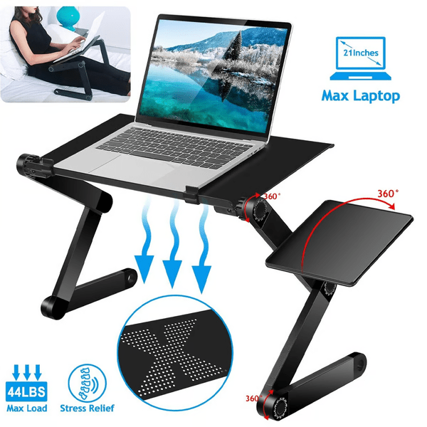 Flexständer 360 – Laptopständer – Ergonomisch Und Höhenverstellbar Für Gesunde Haltung Beim Arbeiten