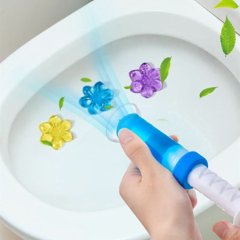 Frischblüte Duo – WC-Reiniger Und Lufterfrischer Mit Langanhaltendem Blumenduft