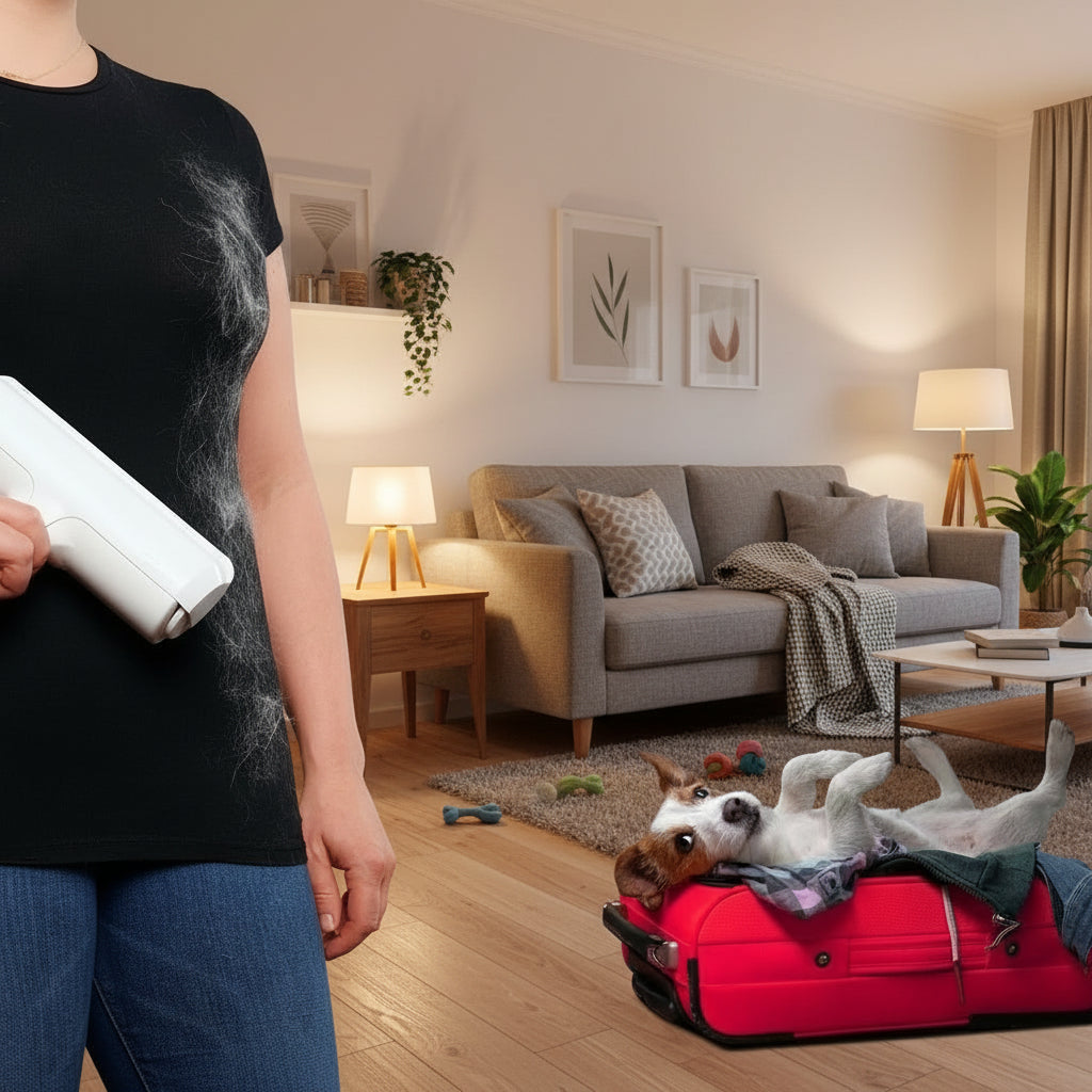 FURCATCHER – Wiederverwendbare Tierhaarrolle zur Fussel- und Fellentfernung 2