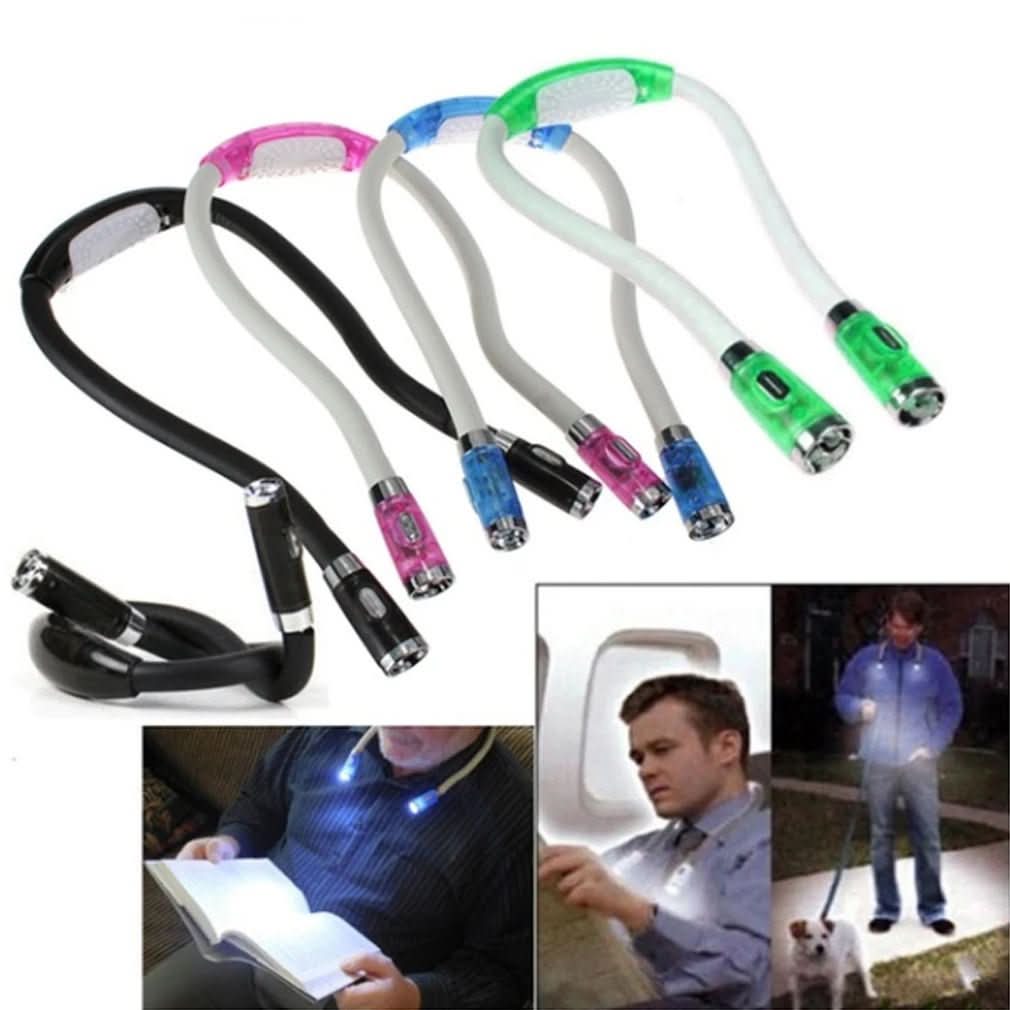 FlexiGlow – Flexibel Lichtemittierende Diode Nackenlampe