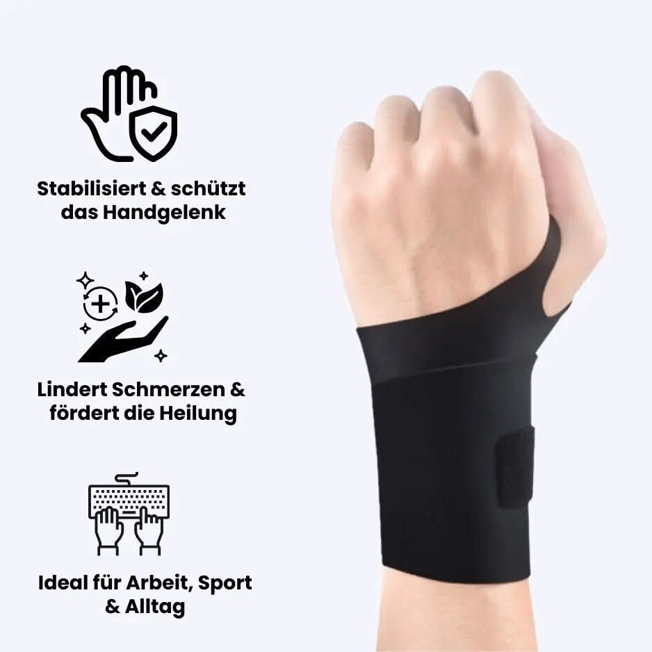 FlexiUnterstützung Handgelenk – Medizinische Handgelenksbandage gegen Schmerzen & Entzündungen