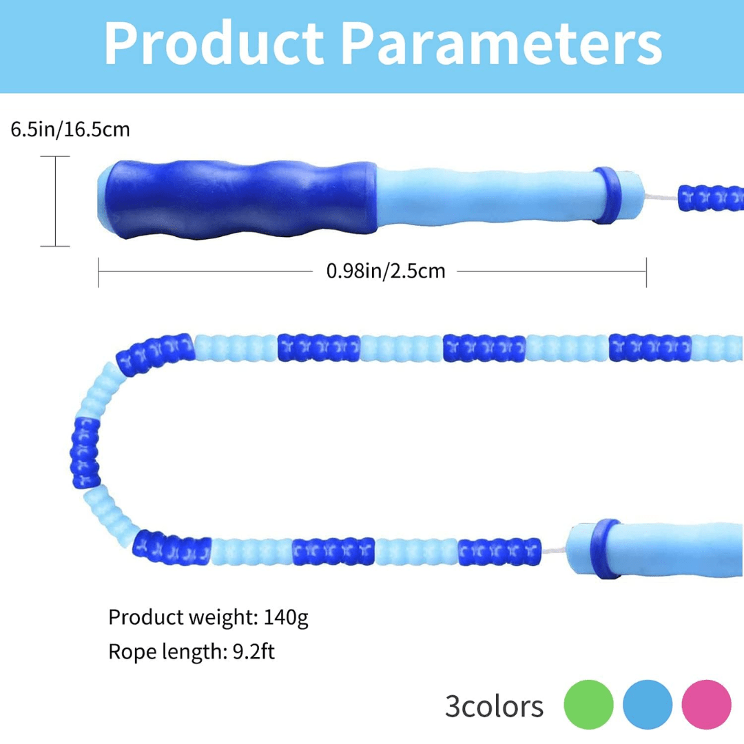 Flexirope – Verstellbares Perlen-Sprungseil Für Effektives Ausdauer-Training