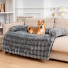 Plüschnest – Kuscheliges Sofabett Für Hunde Mit Rutschfester Unterseite