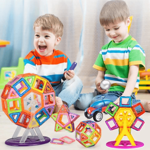 MagnaBuilder Satz – Magnetisches Konstruktionsspielzeug Für Kreative Bauideen