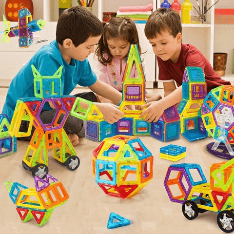 MagnaBuilder Satz – Magnetisches Konstruktionsspielzeug Für Kreative Bauideen