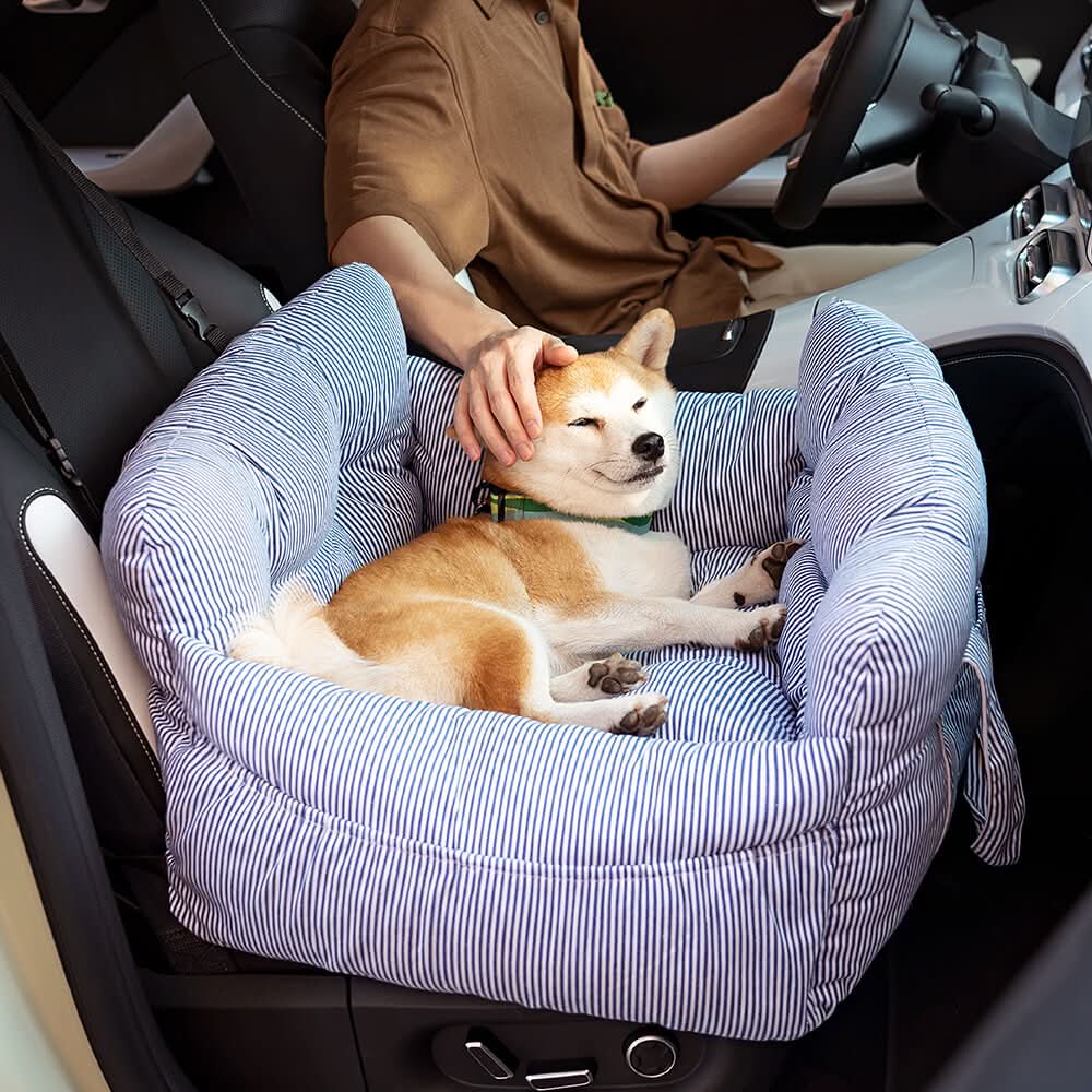 Haustierkomfort - Hunde-Autositzbett Für Unterwegs