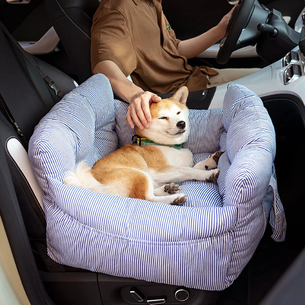 Bequemes Hundebett für das Auto