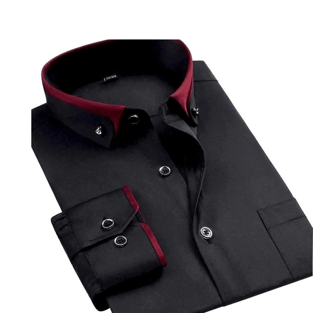 Sanftform Hemd – Elegantes Langarmhemd Für Herren Mit Komfort & Stil