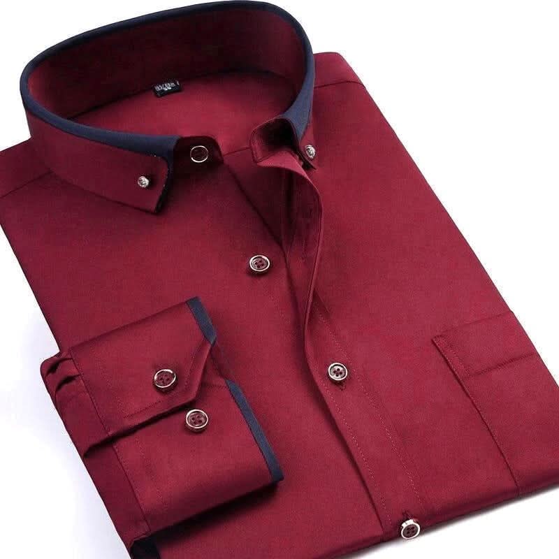 Sanftform Hemd – Elegantes Langarmhemd Für Herren Mit Komfort & Stil
