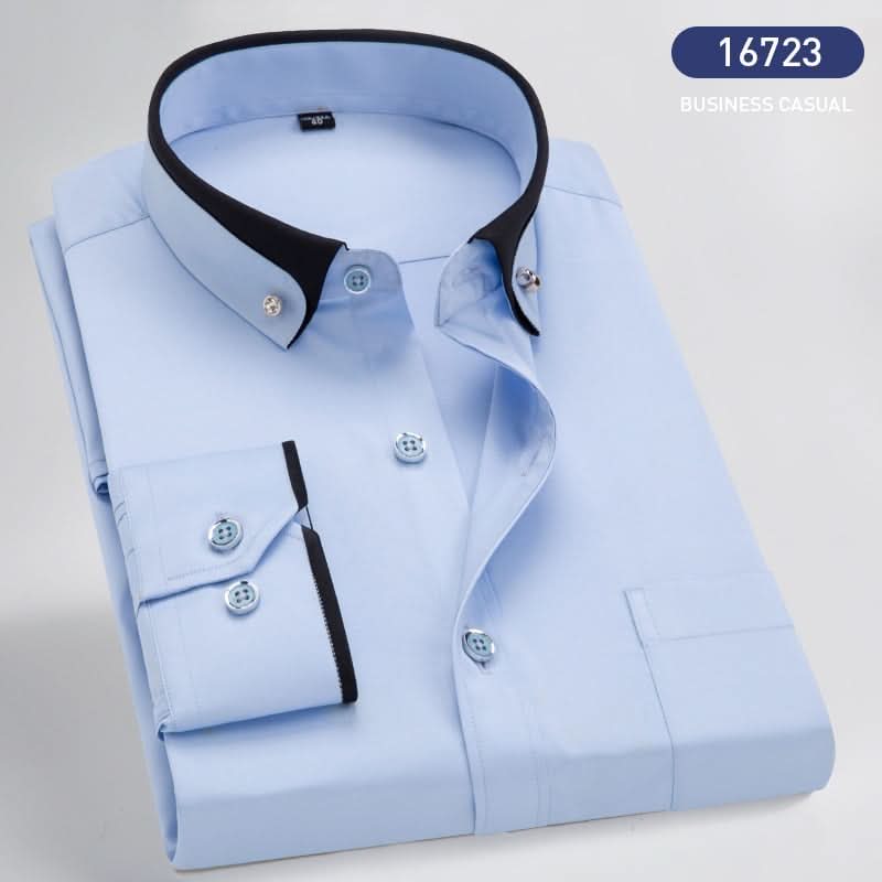 Sanftform Hemd – Elegantes Langarmhemd Für Herren Mit Komfort & Stil