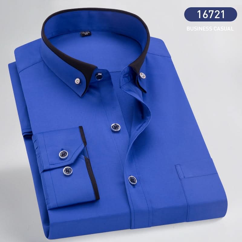 Sanftform Hemd – Elegantes Langarmhemd Für Herren Mit Komfort & Stil