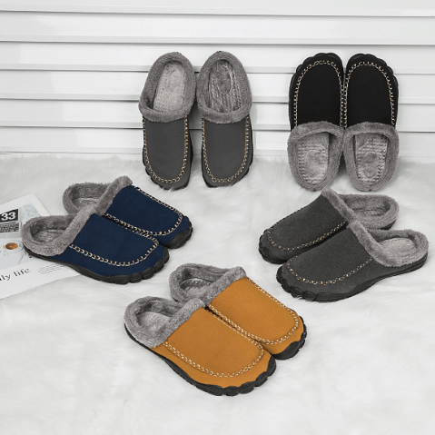Herren Füße – Warme Herrenhausschuhe Mit Stil & Komfort
