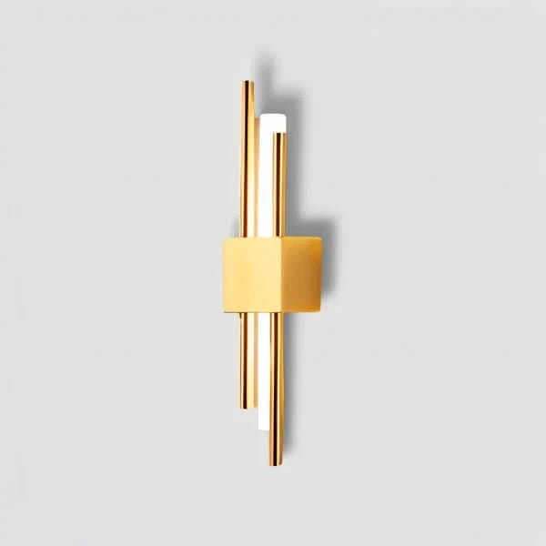 Eleri Lampe Gold-Schwarz Oberfläche Moderne Wandleuchte Raffiniertes Ambiente