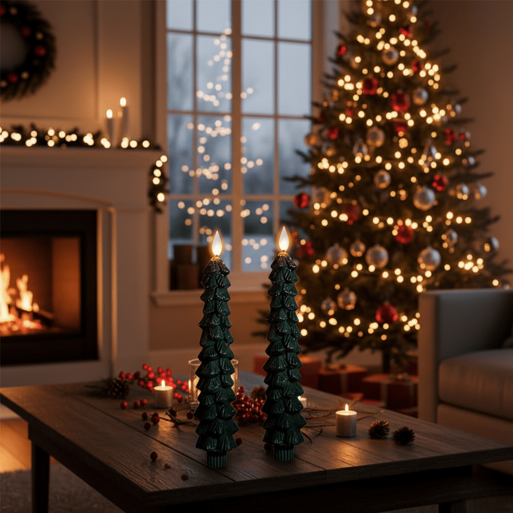 GLIMTREE – Fernsteuerbarer LED-Kerzenbaum für gemütliches Weihnachtsambiente 0