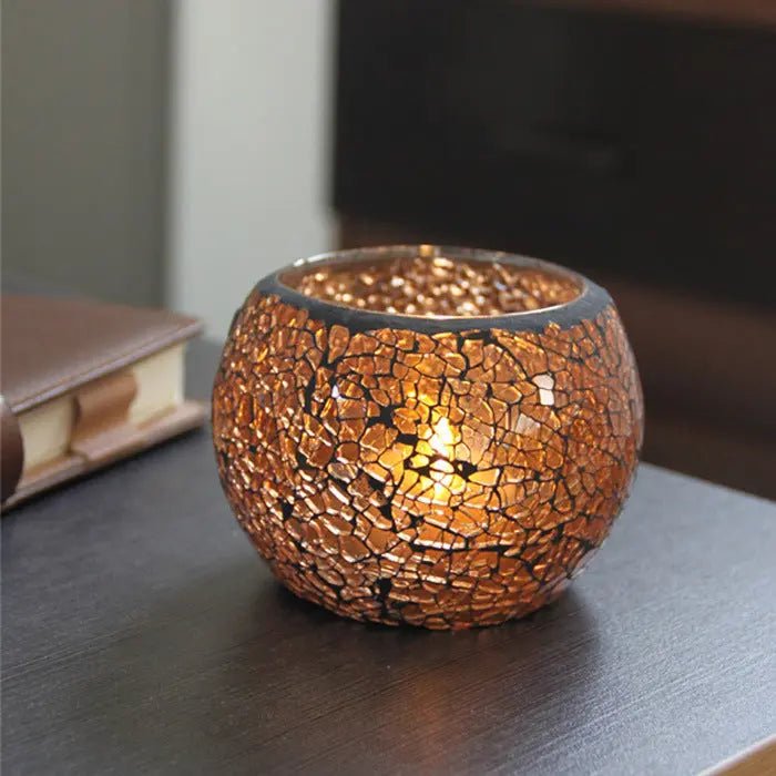 GLOWGLASS – Eleganter dekorativer Kerzenhalter aus Glas 12
