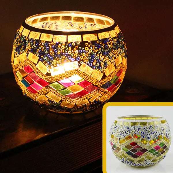 GLOWGLASS – Eleganter dekorativer Kerzenhalter aus Glas 14