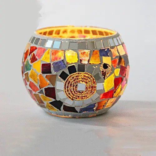 GLOWGLASS – Eleganter dekorativer Kerzenhalter aus Glas 3