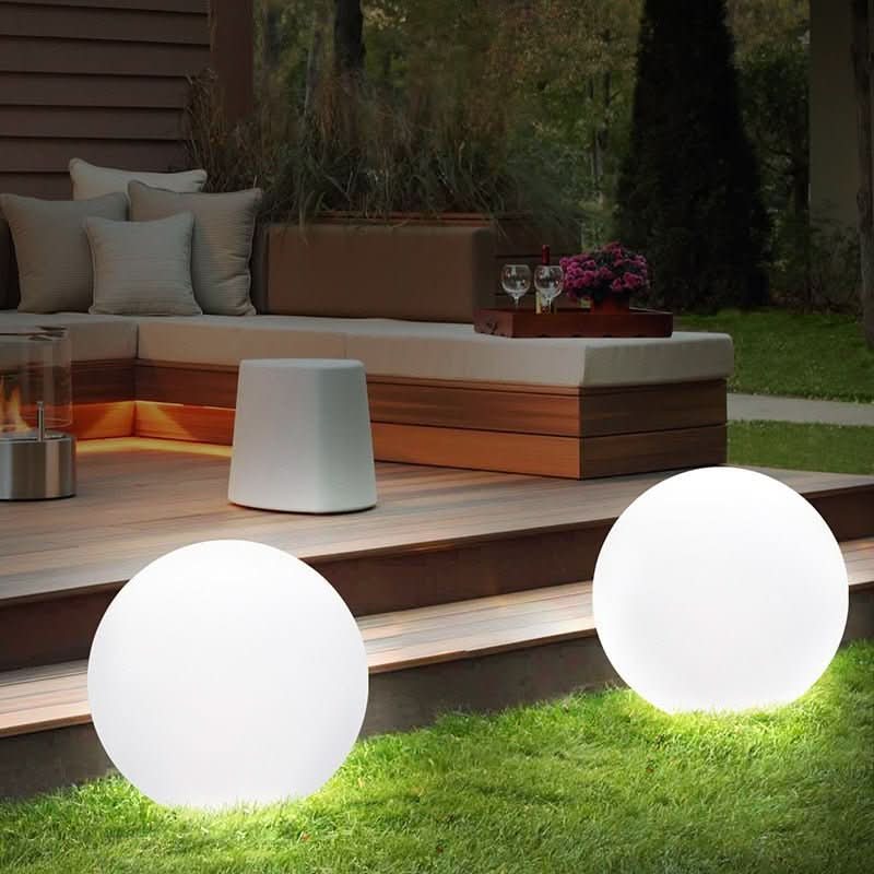 GLOWGLOBE – Lichtdiode-Leuchtkugel Mit 16 Farben Und Fernbedienung Für Drinnen Und Draußen