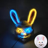 GLOWPURGE – Leuchtende LED-Maske mit Neoneffekten 12