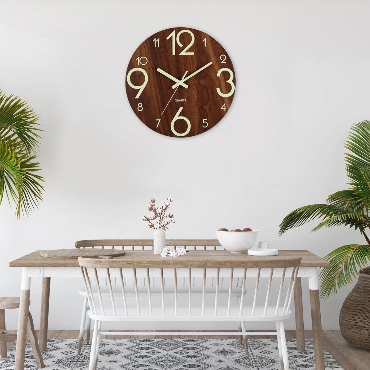 GLOWTIME – Elegante Quarzuhr mit Nachtsichtbarkeit und geräuschlosem Design 3