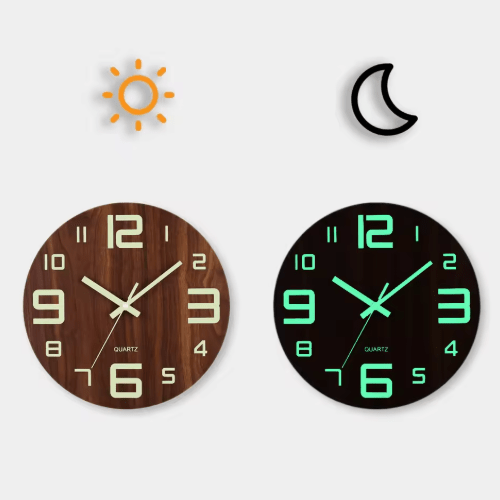 GLOWTIME – Elegante Quarzuhr mit Nachtsichtbarkeit und geräuschlosem Design 6