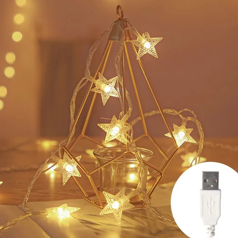 GLOWVERA – Mehrfarbige LED-Lichterkette für Partys und Heimdekoration 11