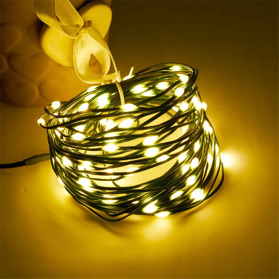 GLOWVINE – Warme LED-Lichterkette für die Gartendekoration im Freien 6