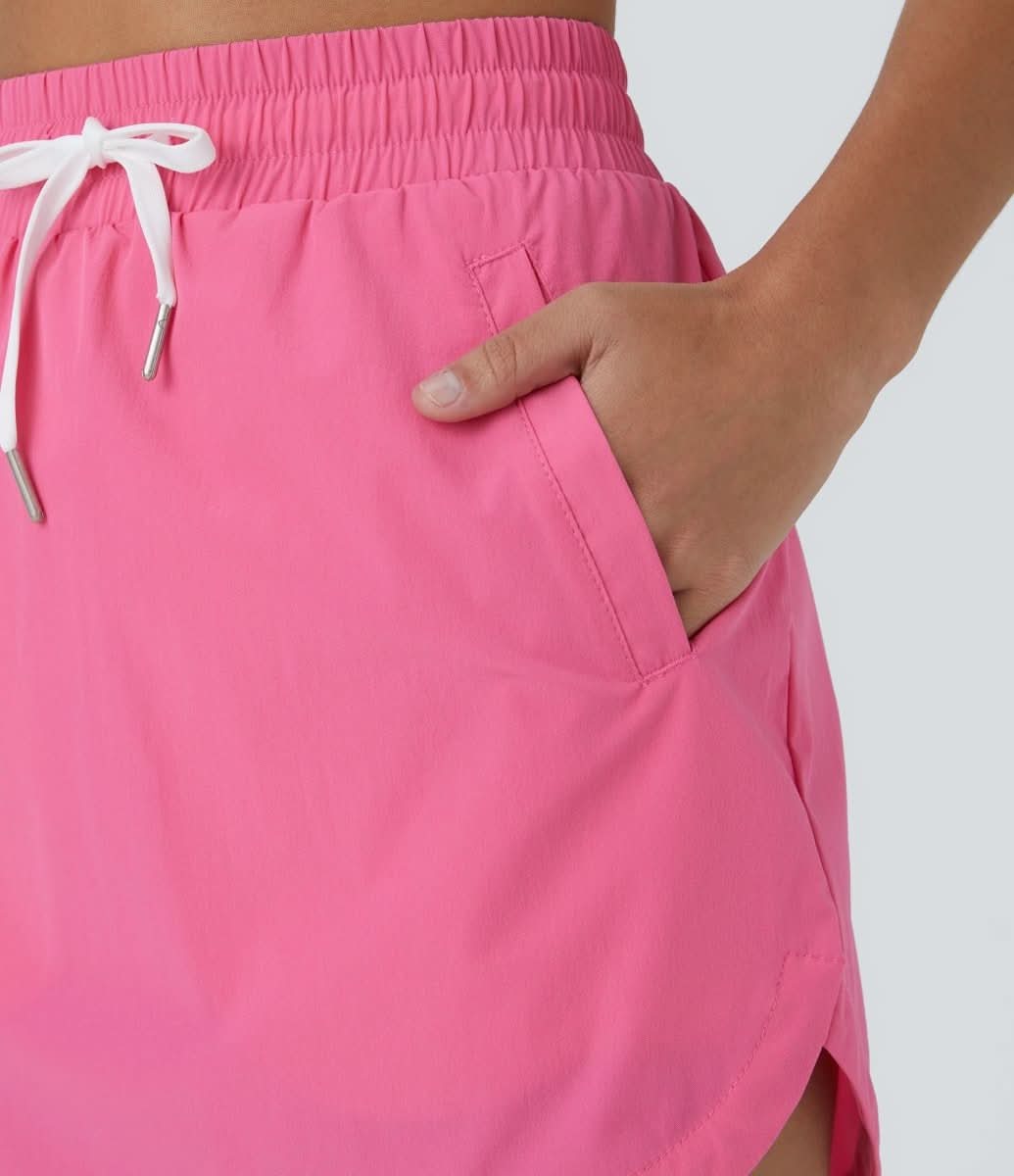 Golfgleiten Rock – Luftiger Golfrock mit Shorts und Verstellbarem Kordelzug