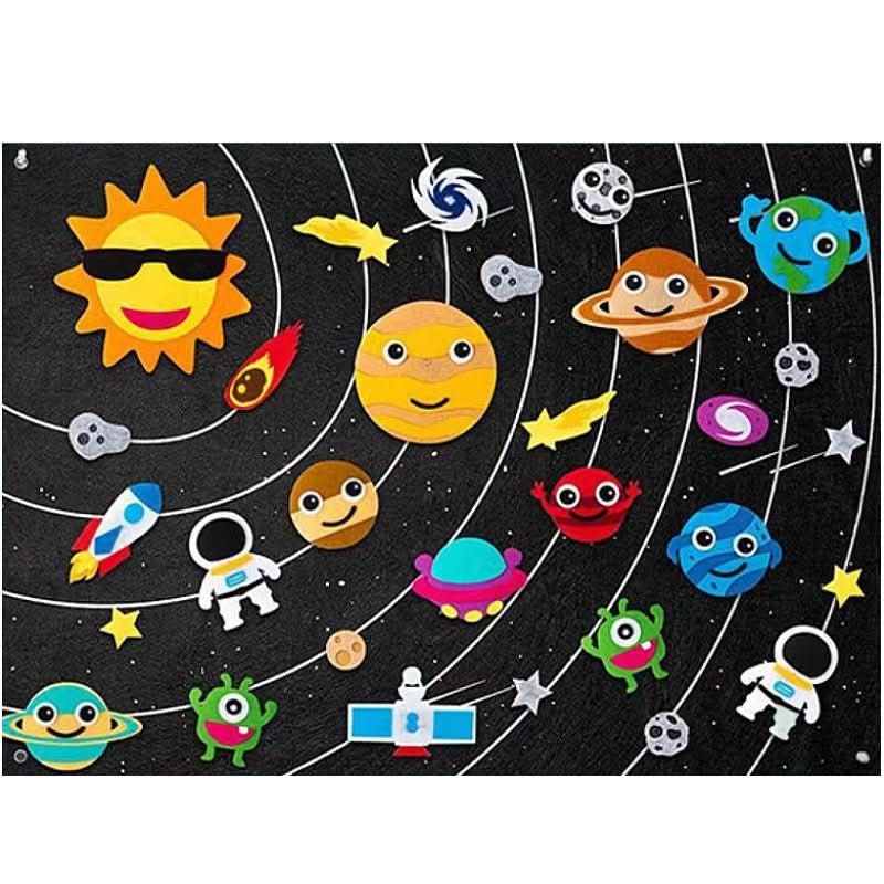 ImagiFelt Spielbrett – Kreatives Fühlspiel für Kinder zur Förderung der Fantasie