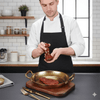 STEELCHEF – Hammerschlag-Edelstahltopf für Pfannen, Saucen & Vielseitiges Kochen