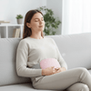 Relaxheat – Elektrische Bauchheizung mit Wärme- & Vibrationsfunktion zur Schmerzlinderung