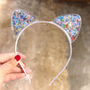 GLAMTIARA – Glitzer-Haarband mit Katzenohren für Glamouröse Stile