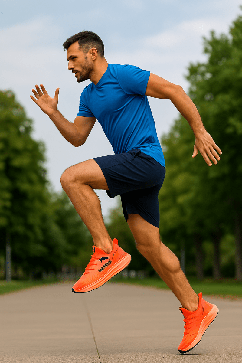 AeroSchritt – Ultraleichte Laufschuhe Mit Dämpfung Und Ergonomischem Design