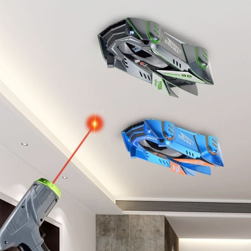 GravitationRaser – Laser-gesteuertes Wandkletter RC Auto