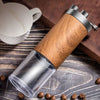 GrindMate – Tragbare Holz Kaffeemühle für Kaffee und Gewürze