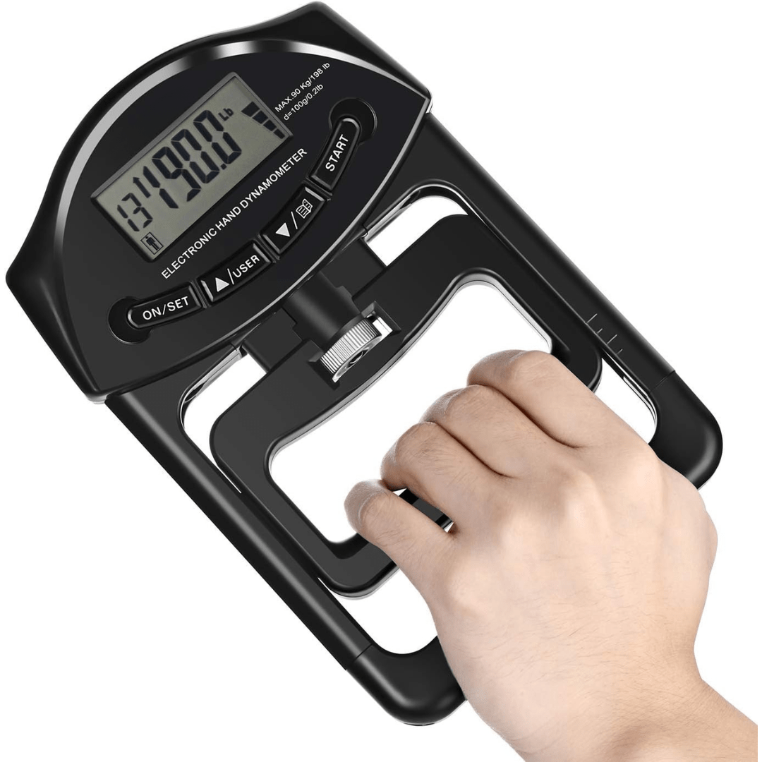 Griffmeister Digital – Präzises Handmessgerät Zur Griffkraftmessung Bis 120 kg
