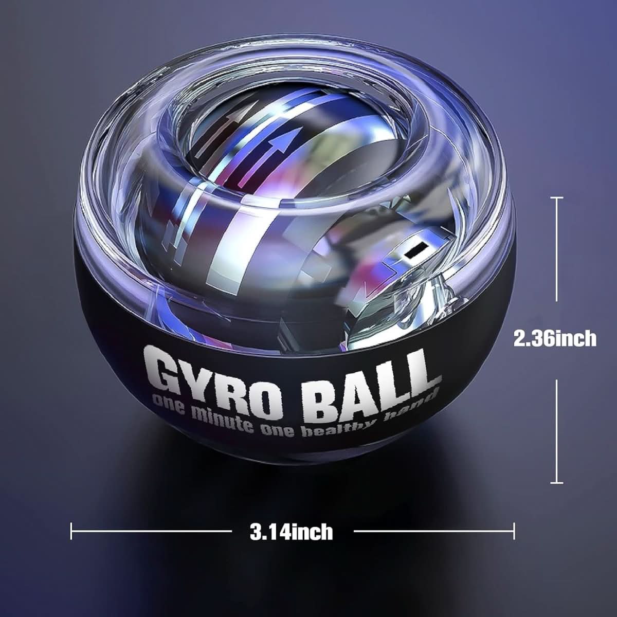 Gyroleistung – Selbststartender Handtrainer Mit Gyroskopischem Widerstand