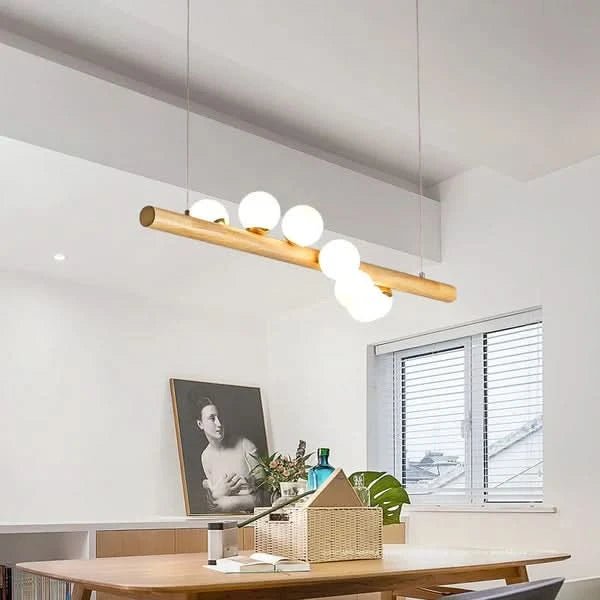 SINTA Hängeleuchte Aus Holz Mit Warmem Licht Und Modernem Design