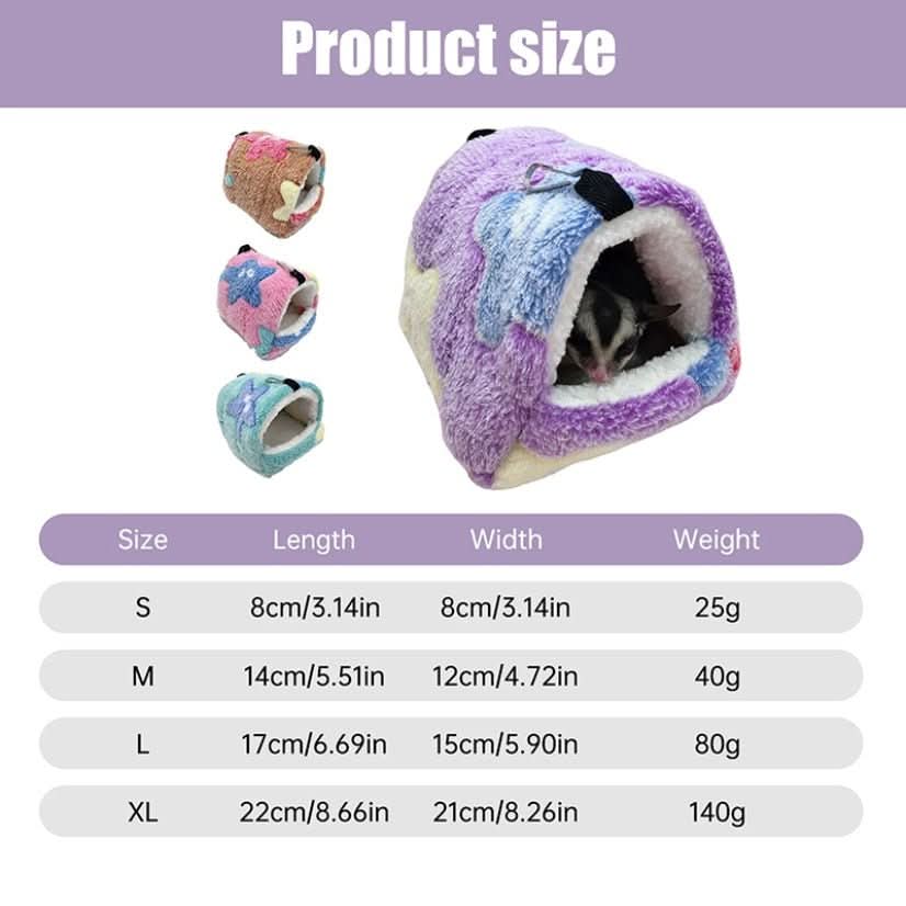 HARRYHAMSTER – Kuschelige Hängematte für Hamster & kleine Nager